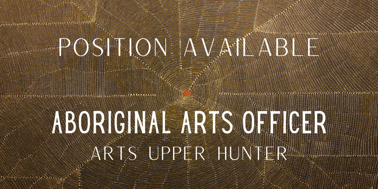 POSITION AVAILABLE | ABORIGINAL ARTS OFFICER