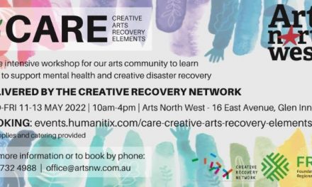 CREATIVE RECOVERY TRAINING FOR GLEN INNES ARTISTS