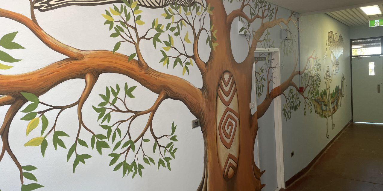 ‘SAUCE’ TOWNEY’S MURAL COMPLETED AT FORBES HOSPITAL