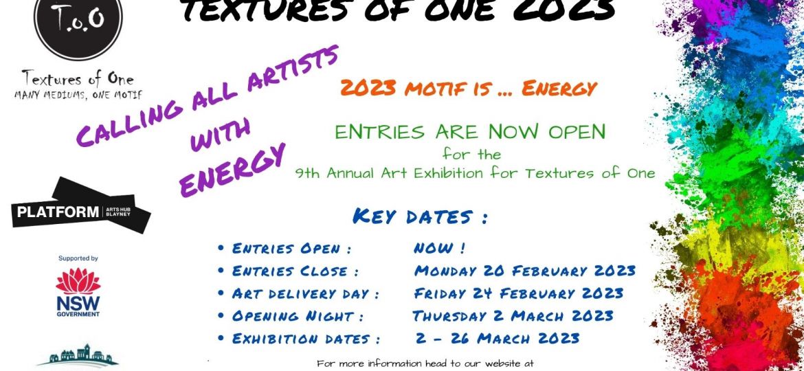 Textures of One Art Competition & Exhibition